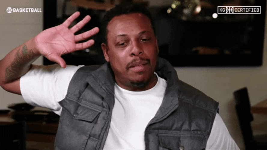 Paul Pierce Sticking Out Tongue GIF