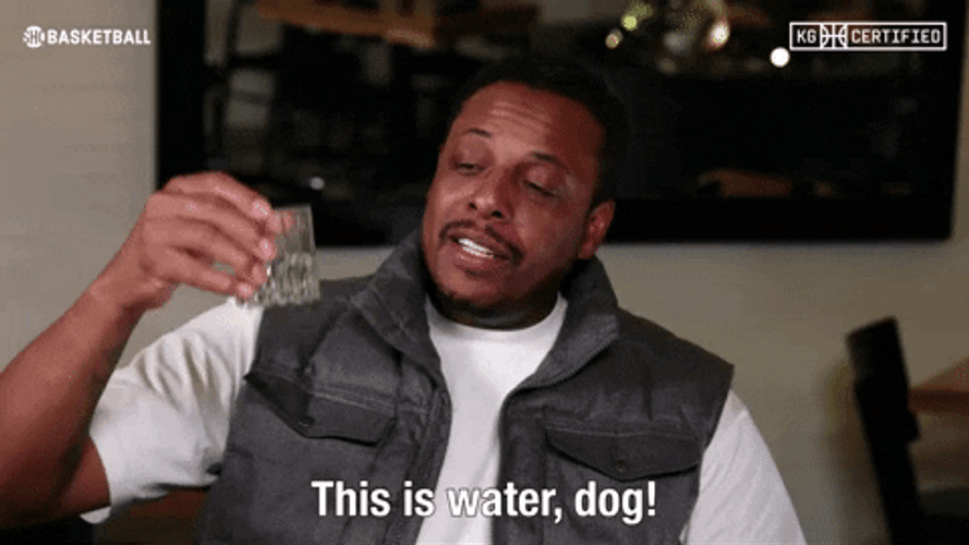 Paul Pierce This Is Water Dog GIF