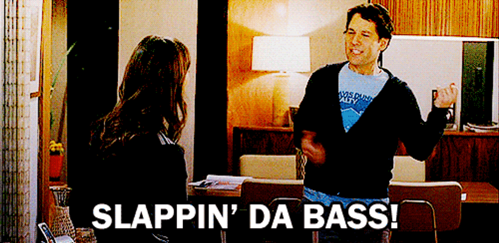Paul Rudd Love You Man Slappin' Bass GIF