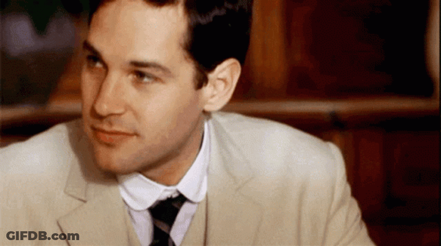 Paul Rudd Smile GIF