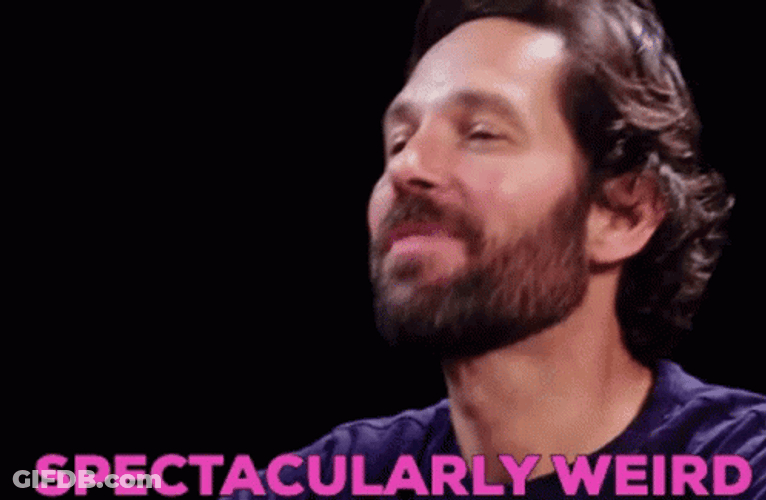 Paul Rudd Spectacular Weirdo GIF
