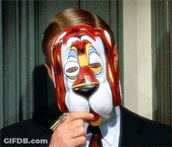 Paul Varjark Taking Off Mask GIF