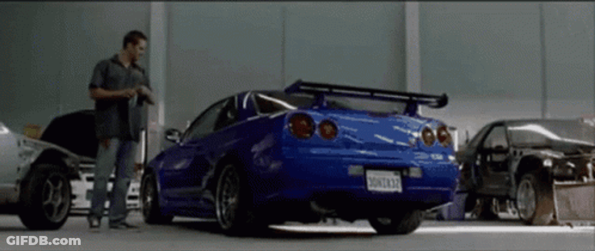 Paul Walker Drinking Beer GIF