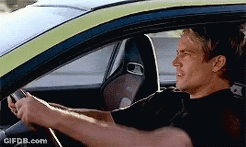 Paul Walker Middle Finger Sign GIF