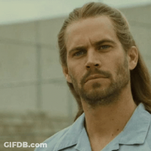 Paul Walker Stare GIF