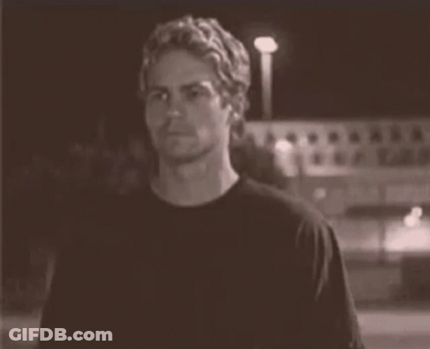 Paul Walker Walking Like Model GIF