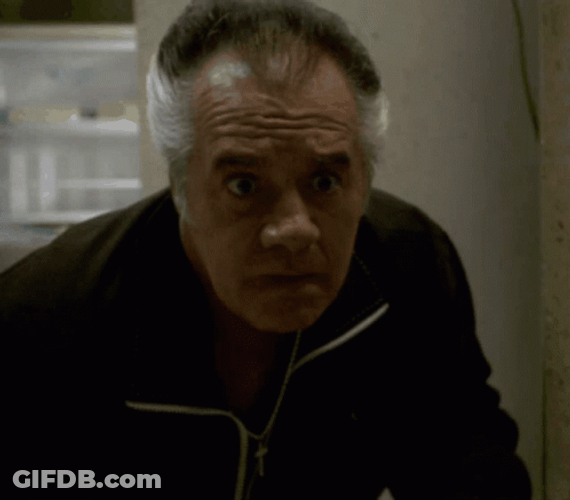 Paulie Walnuts Concerned Look GIF