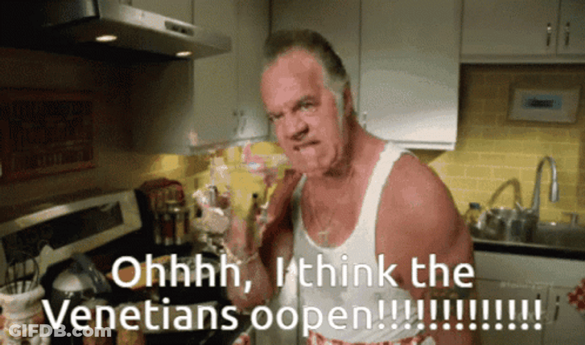 Paulie Walnuts I Think The Venetians Open GIF