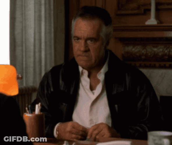 Paulie Walnuts Shrugs GIF