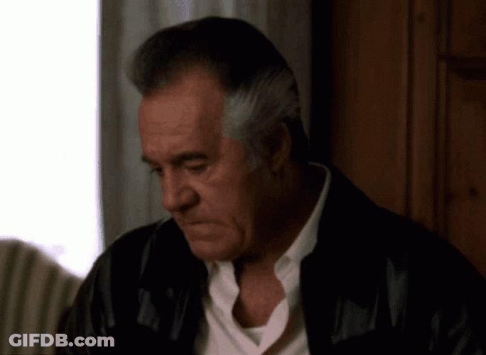 Paulie Walnuts Surprised Look GIF