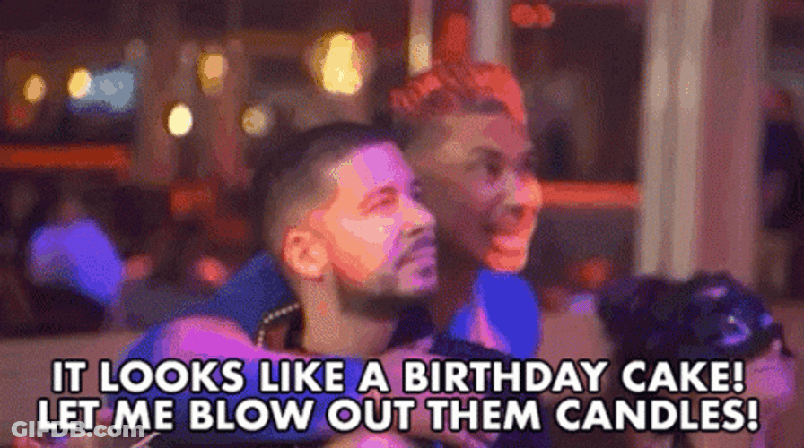 Pauly D Says Looks Like Birthday Cake GIF