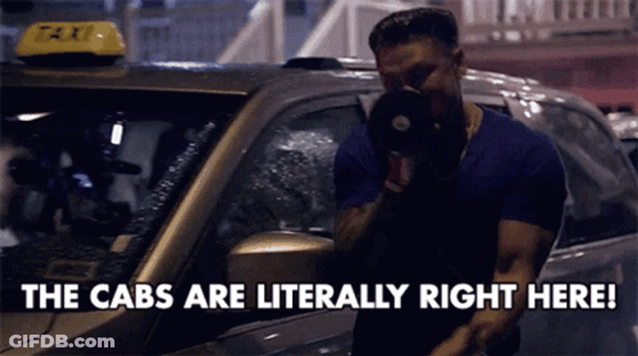 Pauly D The Cabs Are Right Here GIF