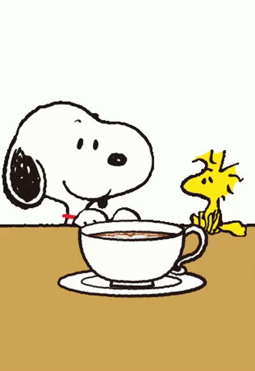 Pause Snoopy Take A Break GIF