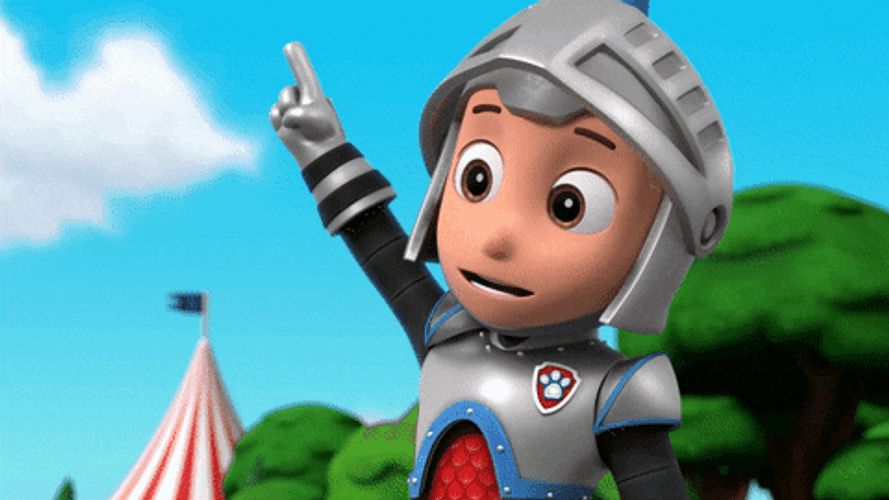 Paw Patrol Alex Porter Knight GIF