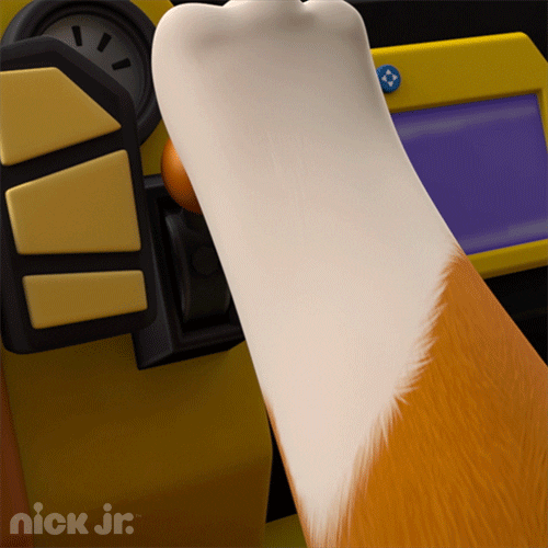 Paw Patrol Dog Driving GIF