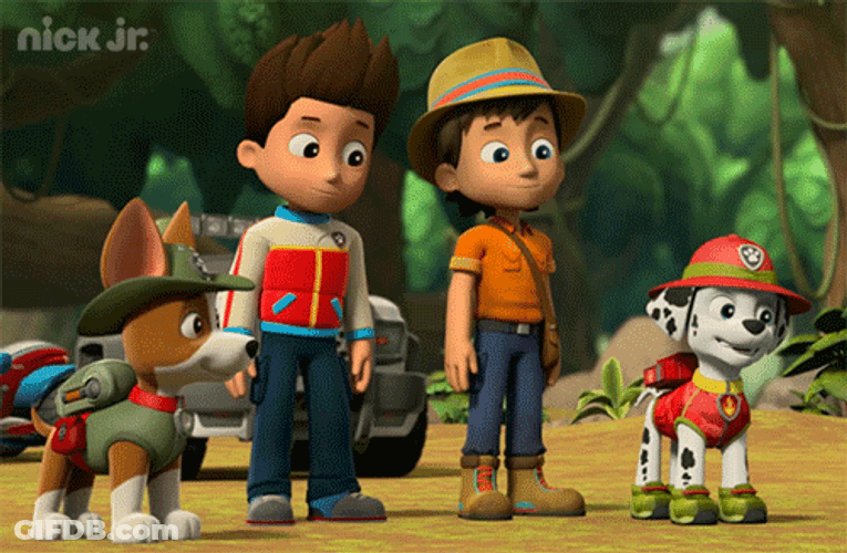 Paw Patrol Forest Adventure GIF