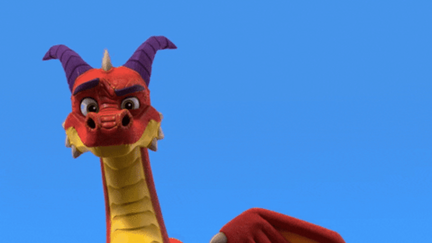 Paw Patrol Goofy Fire Dragon GIF