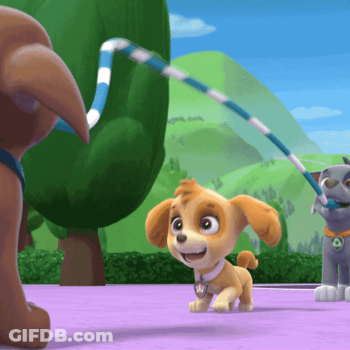 Paw Patrol Jump Rope Game GIF