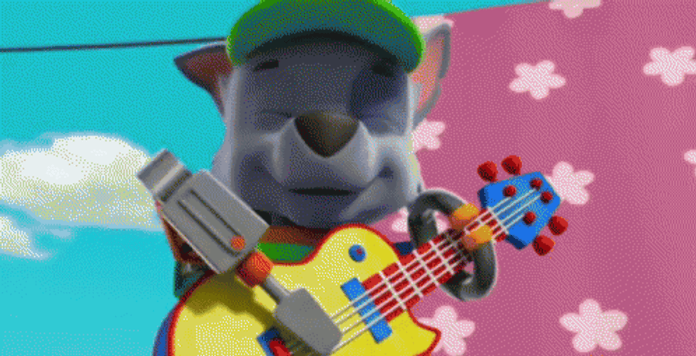 Paw Patrol Rock Band GIF