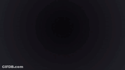 Paw Print In Red Circle With Smoke GIF
