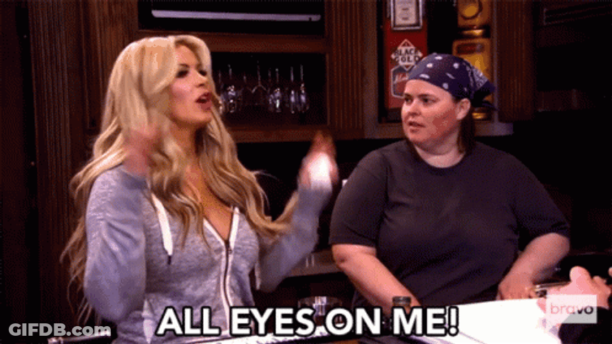 Pay Attention All Eyes On Me GIF