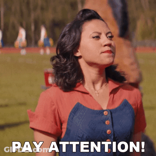 Pay Attention Everybody GIF