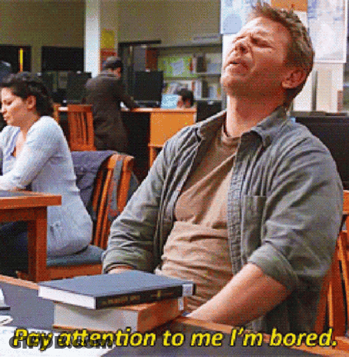 Pay Attention To Me GIF