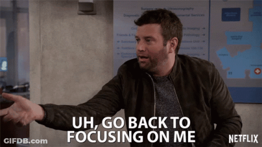 Pay Attention To Me Brent Morin GIF