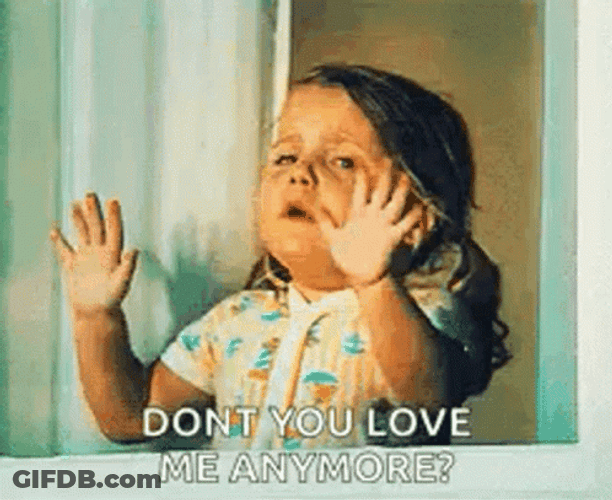 Pay Attention To Me Crying Baby Girl GIF