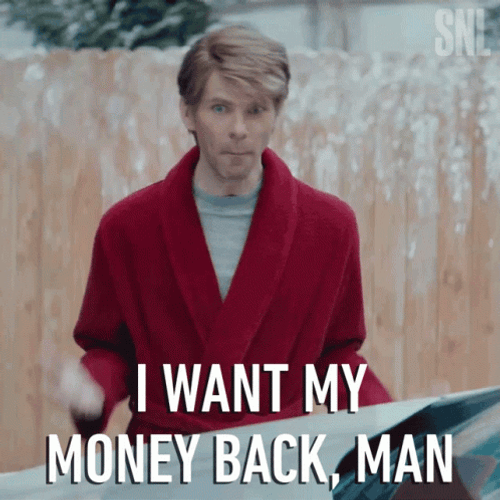 Pay Me My Money Back Man GIF