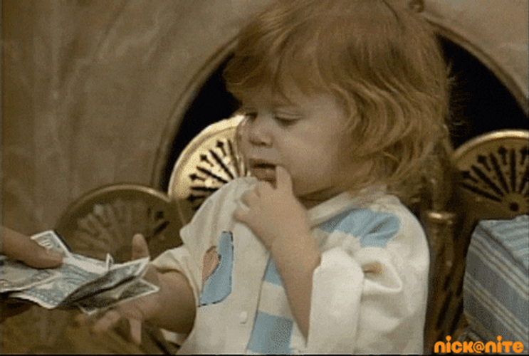 Pay Me My Money Michelle Tanner GIF