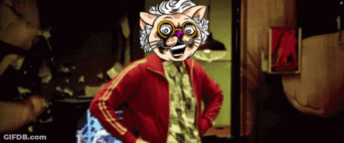 Pay That Man His Money Cat Head GIF
