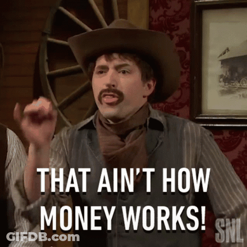 Pay That Man His Money On Saturday Night GIF