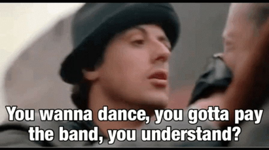 Pay That Man His Money Sylvester Stallone GIF