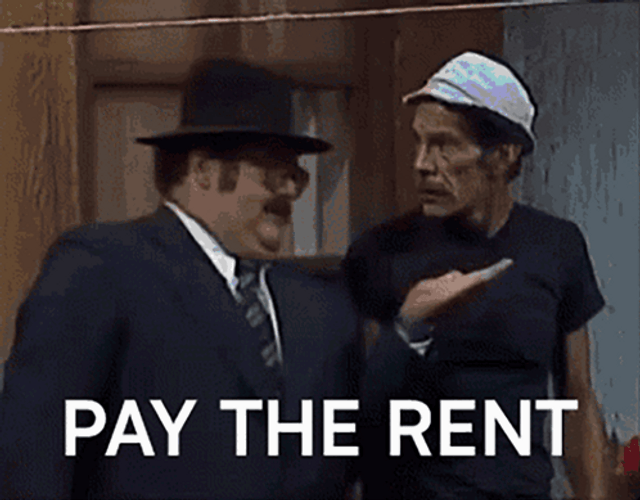 Pay The Rent Señor Barriga And El Chavo GIF