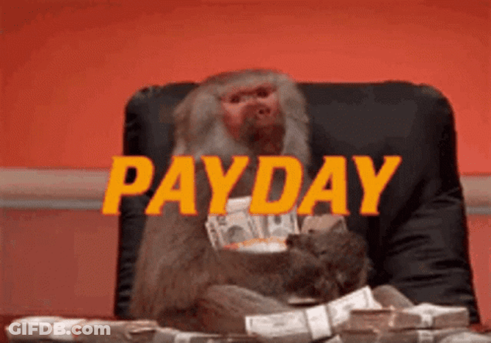 Payday Monkey Smile Meme GIF