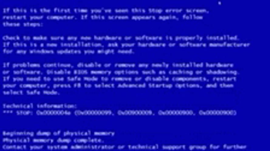 PC Error Cat Blue Screen GIF