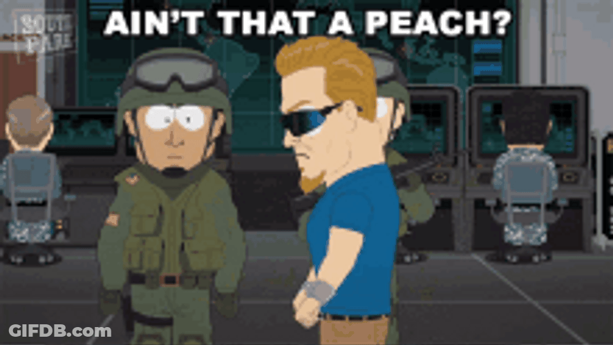 PC Principal Ain't That A Peach GIF
