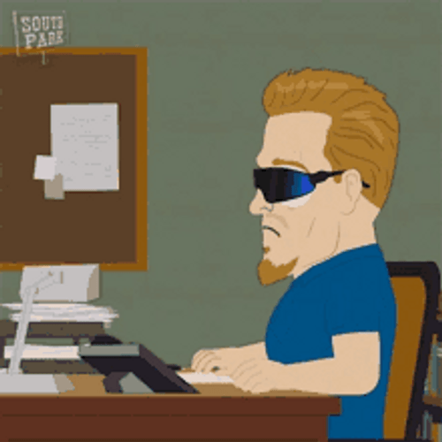 PC Principal Angrily Saying Hey GIF