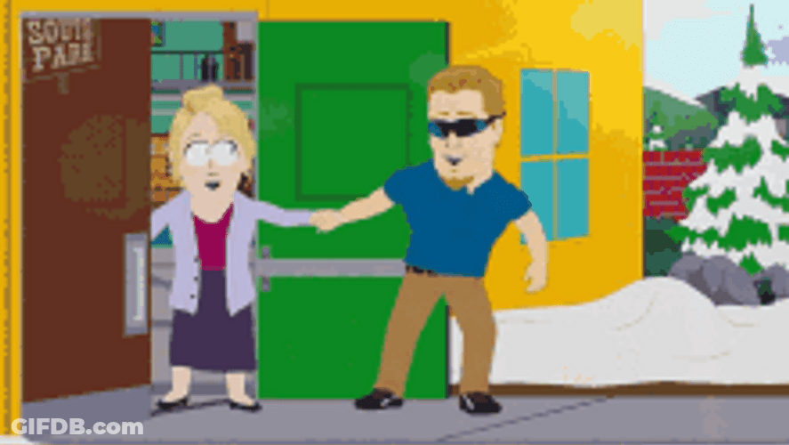 PC Principal Dragging His Family Out GIF