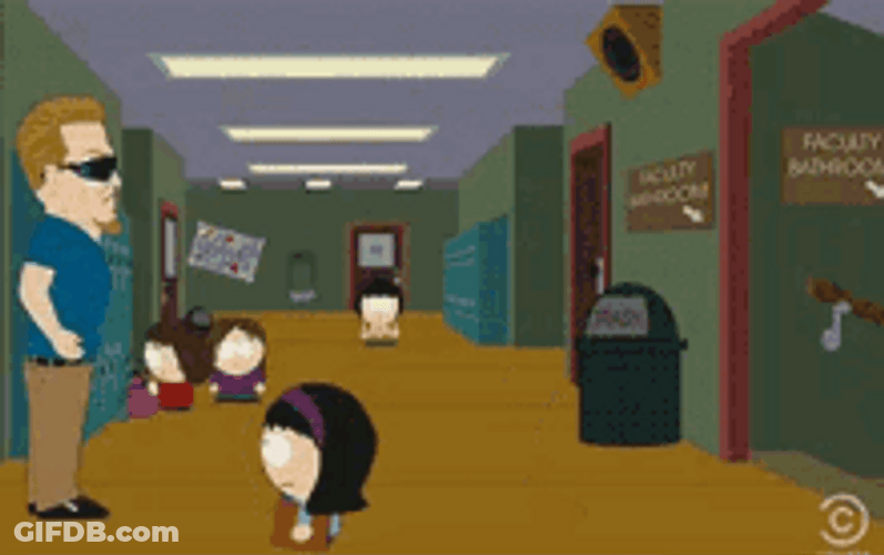 PC Principal Fighting With A Student GIF