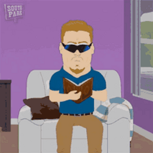 PC Principal Getting Startled GIF