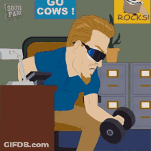 PC Principal Lifting Weights GIF