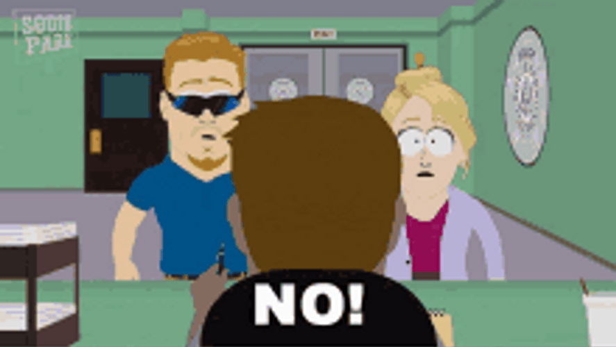 PC Principal Saying No GIF