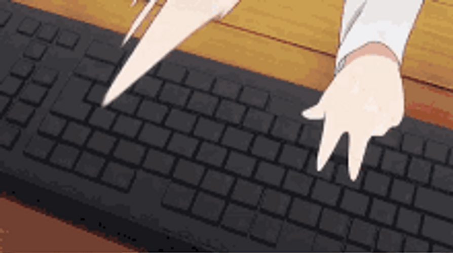 Pc Typing Himouto Umaru-Chan GIF