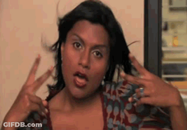 Peace Out Kelly Kapoor The Office GIF