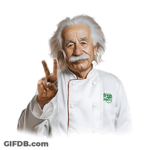 Peace Sign Albert Einstein GIF