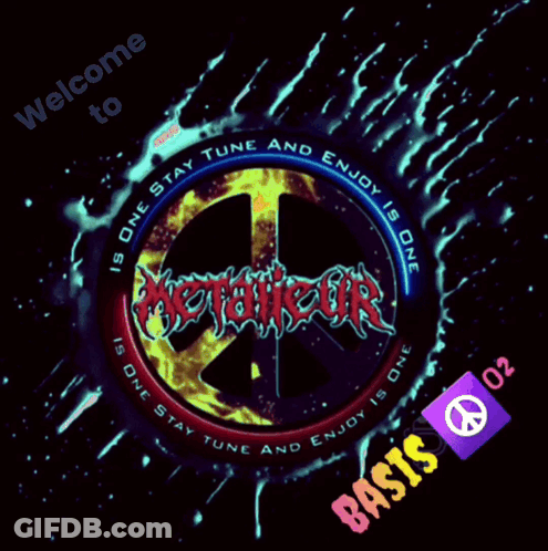 Peace Sign Saying Welcome To GIF