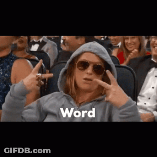 Peace Sign Word Amy Poehler GIF