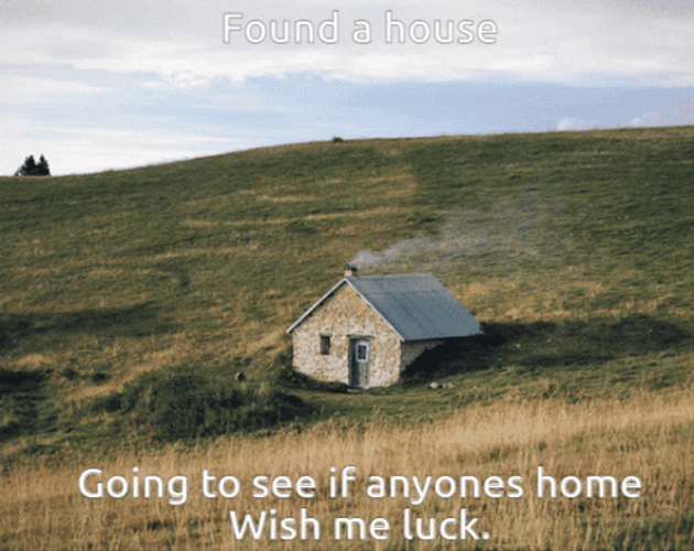 Peaceful Home In The Middle Of Highlands GIF